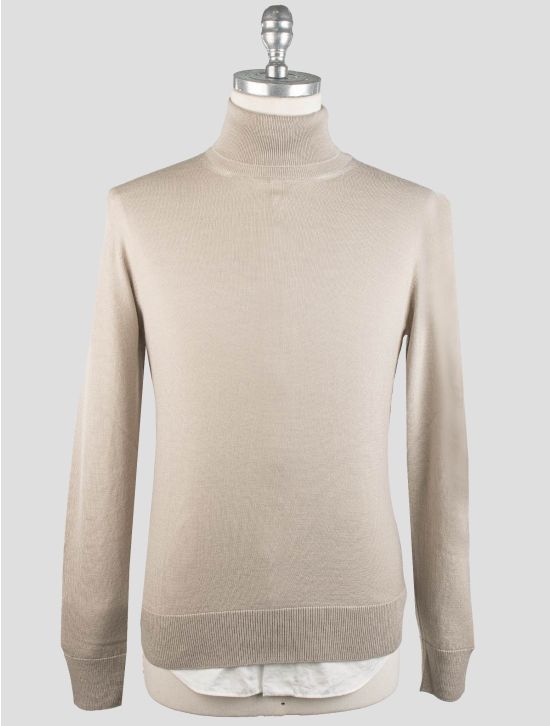 Gran Sasso Gran Sasso Beige Virgin Wool Pa Sweater Turtleneck Beige 000