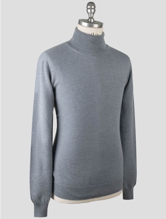 Gran Sasso Gran Sasso Gray Cashmere Sweater Turtleneck Gray 001