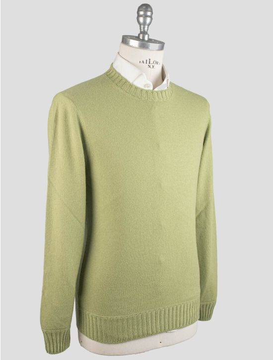 Gran Sasso Gran Sasso Green Cashmere Sweater Crewneck Green 001