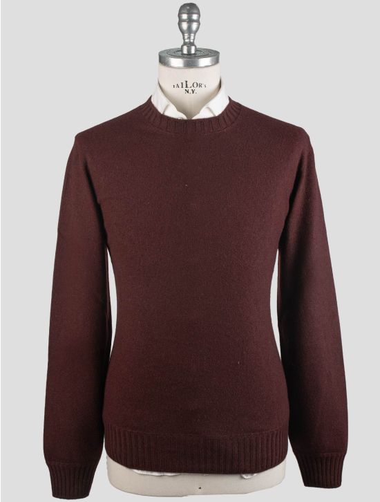 Gran Sasso Gran Sasso Burgundy Cashmere Sweater Crewneck Burgundy 000