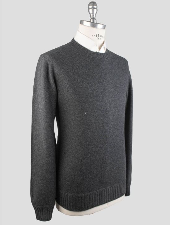 Gran Sasso Gran Sasso Gray Cashmere Sweater Crewneck Gray 001