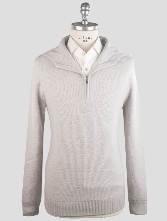 Gran Sasso Gran Sasso Gray Cashmere Sweater Hoodie Gray 000