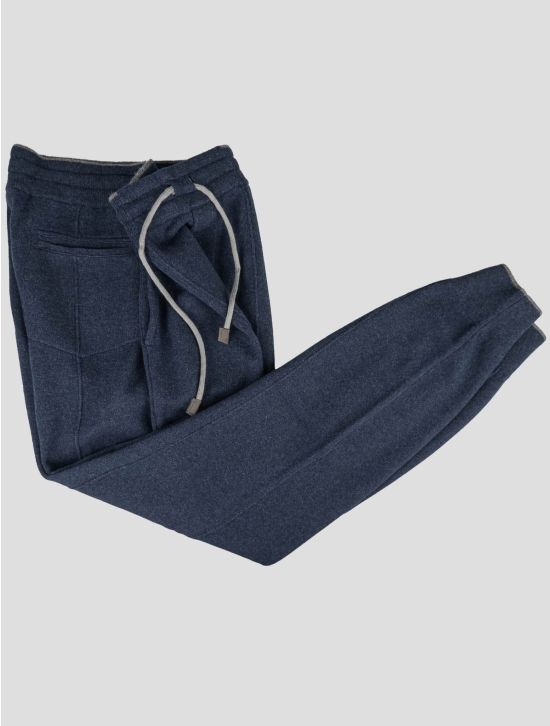 Gran Sasso Gran Sasso Blue Cashmere Pants Blue 001