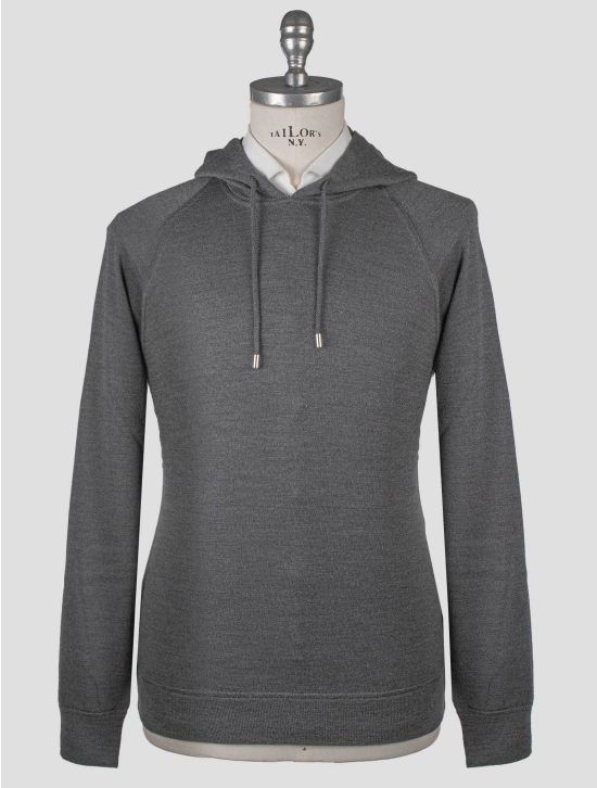 Gran Sasso Gran Sasso Gray Virgin Wool Tracksuits Gray 001