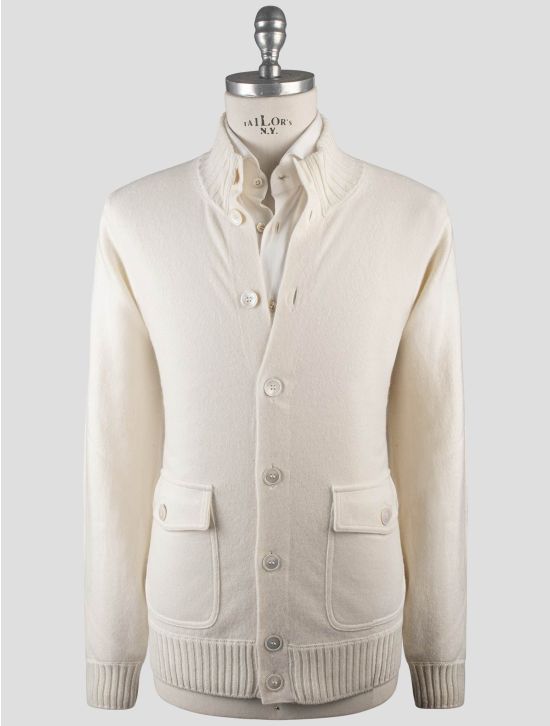 Gran Sasso Gran Sasso White Cashmere Sweater Cardigan White 000