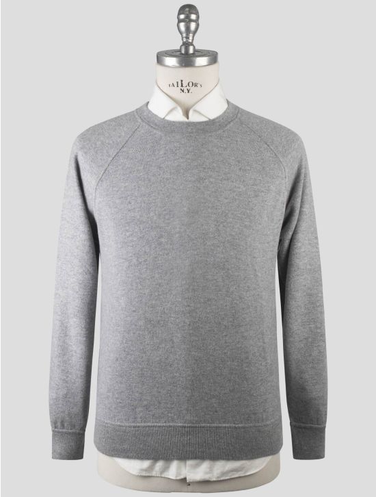 Gran Sasso Gran Sasso Gray Cashmere Sweater Crewneck Gray 000