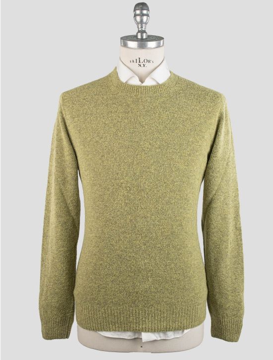 Gran Sasso Gran Sasso Green Virgin Wool Pa Sweater Crewneck Green 000