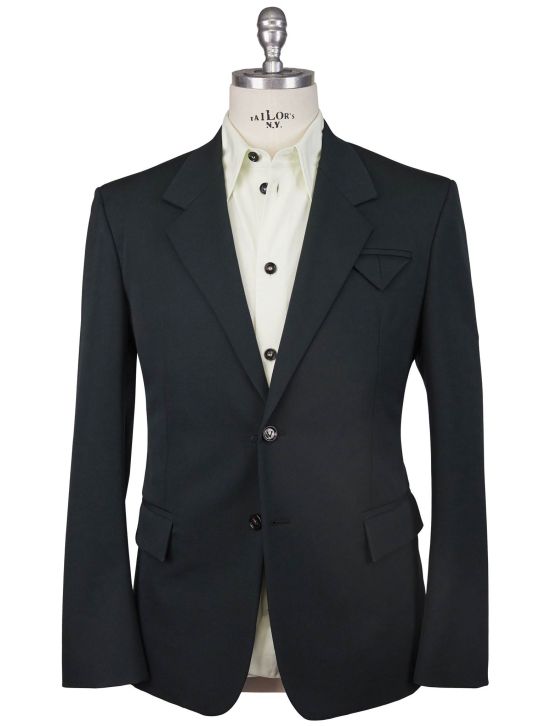 Bottega Veneta Bottega Veneta Dark Green Wool Ea Blazer Dark Green 000