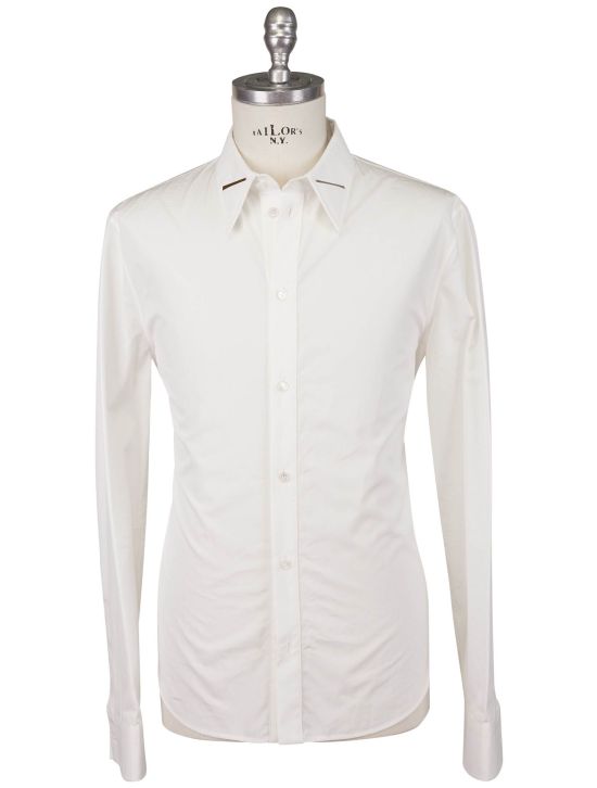 Bottega Veneta Bottega Veneta White Cotton Shirt White 000