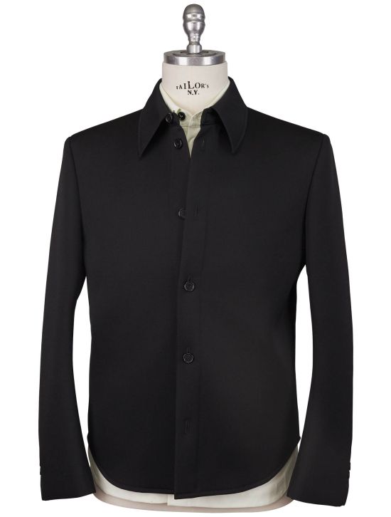 Bottega Veneta Bottega Veneta Black Wool Coat Black 000