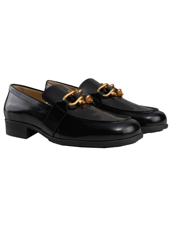 Bottega Veneta Bottega Veneta Black Leather Loafers Black 000