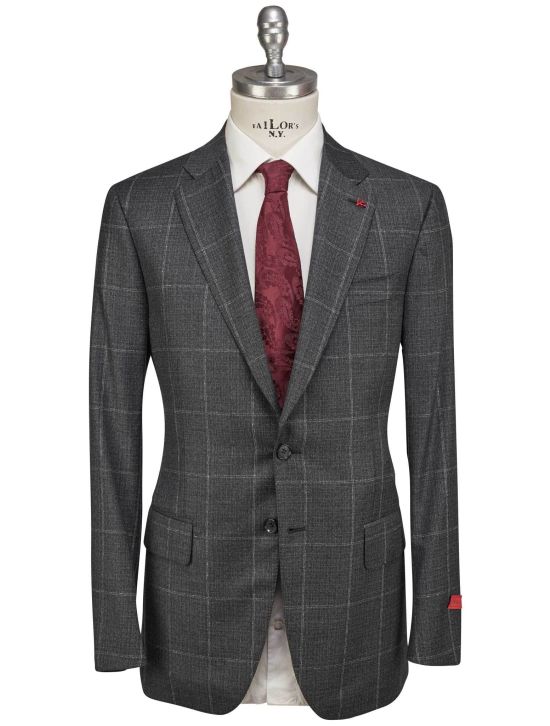 Isaia Isaia Gray Wool Blazer Gray 000