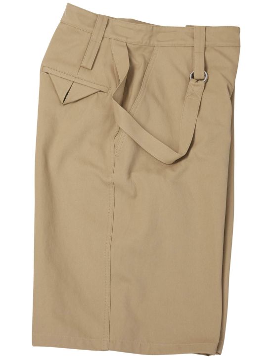 Bottega Veneta Bottega Veneta Beige Cotton Short Pants Beige 000