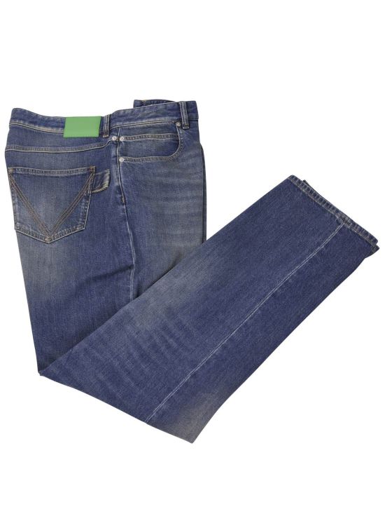 Bottega Veneta Bottega Veneta Blue Cotton Ea Jeans Blue 000