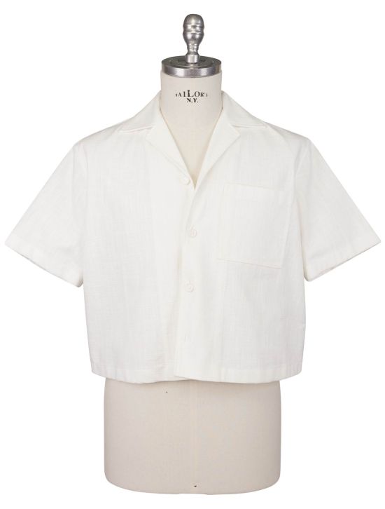 Bottega Veneta Bottega Veneta White Cotton Shirt White 000