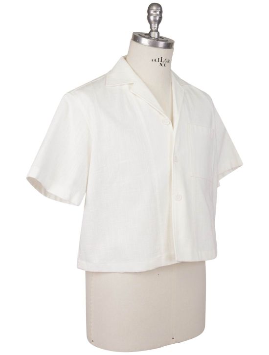 Bottega Veneta Bottega Veneta White Cotton Shirt White 001