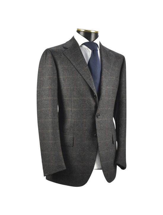 Cesare Attolini CESARE ATTOLINI Brown Cashmere Wool  Blazer Brown 001