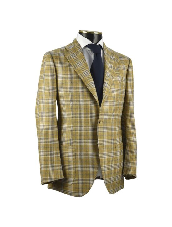 Cesare Attolini CESARE ATTOLINI Multicolor Silk Cashmere Blazer Multicolor 001