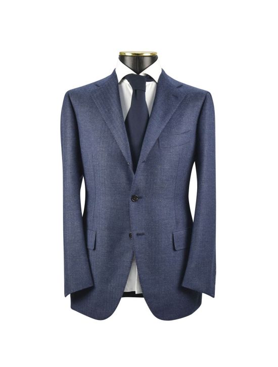 Cesare Attolini CESARE ATTOLINI Blue Wool 140's Cashmere Blazer Blue 000