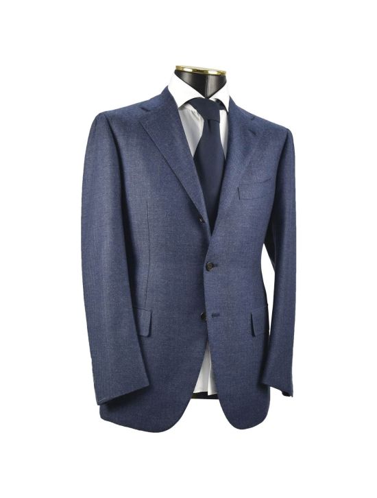 Cesare Attolini CESARE ATTOLINI Blue Wool 140's Cashmere Blazer Blue 001