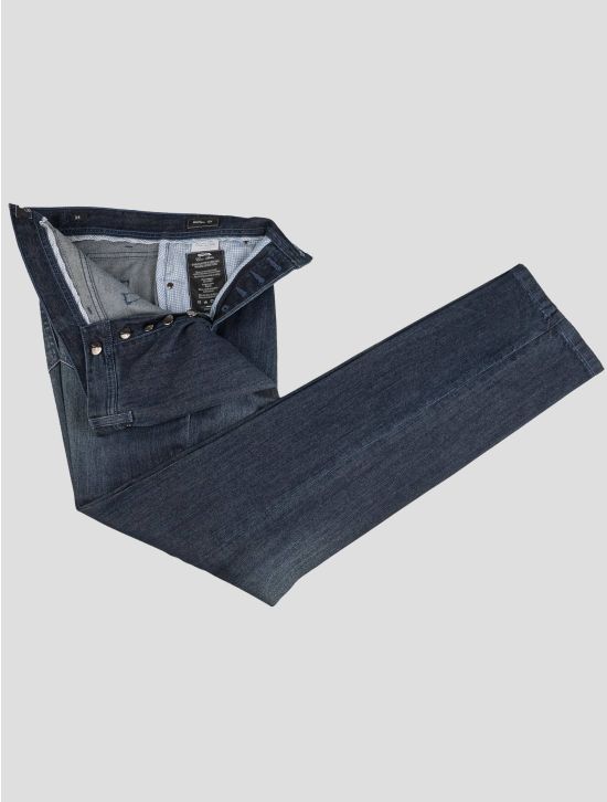 Cesare Attolini Cesare Attolini Blue Cotton Ea Jeans Blue 001