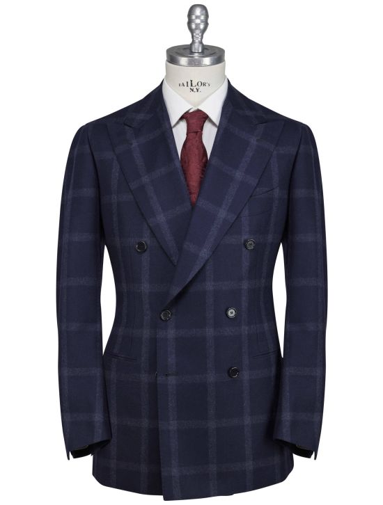 Cesare Attolini Cesare Attolini Blue Wool Suit Blue 000