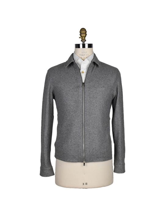 Marco Pescarolo Marco Pescarolo Gray Cashmere Ea Coat Gray 000