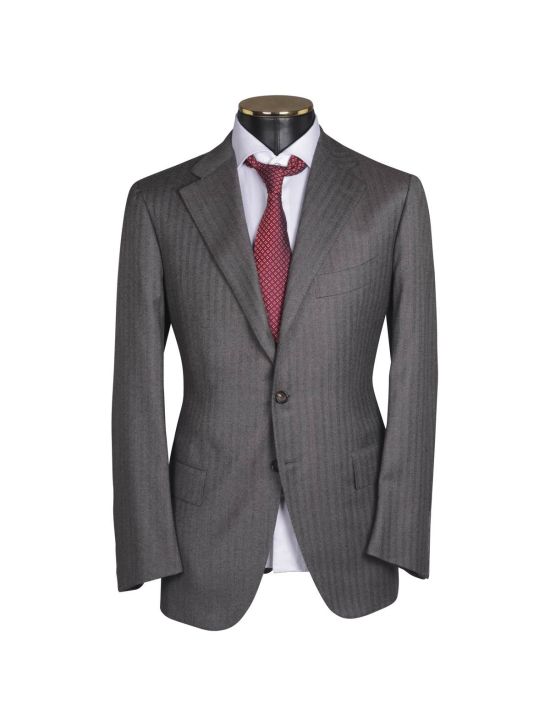 Cesare Attolini CESARE ATTOLINI Beige Wool Suit Beige 000