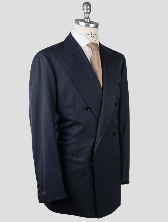 Cesare Attolini Cesare Attolini Dark Blue Wool 150's Suit Dark Blue 001