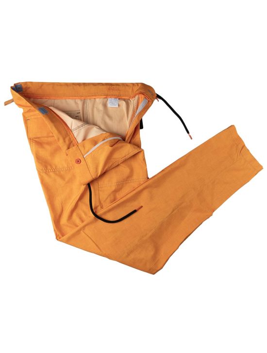 Marco Pescarolo Marco Pescarolo Orange Pl Pants Orange 001