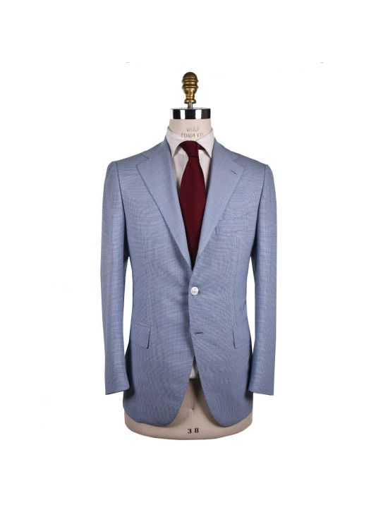 Cesare Attolini CESARE ATTOLINI Light Blue Wool Blazer Light Blue 000