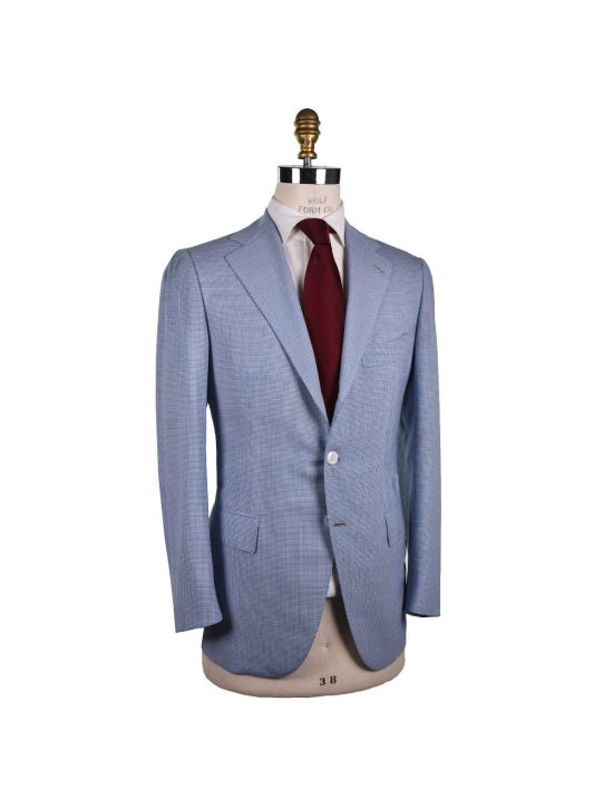 Cesare Attolini CESARE ATTOLINI Light Blue Wool Blazer Light Blue 001