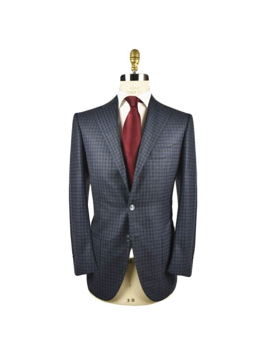 Cesare Attolini CESARE ATTOLINI Blue Wool Cashmere Blazer Blue 000