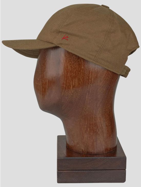 Isaia Isaia Brown Vicuna Peru Baseball Cap Brown 001