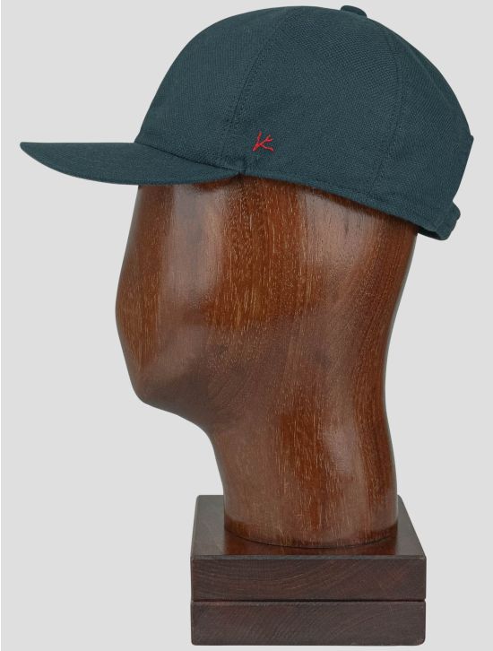 Isaia Isaia Green Vicuna Peru Baseball Cap Green 001