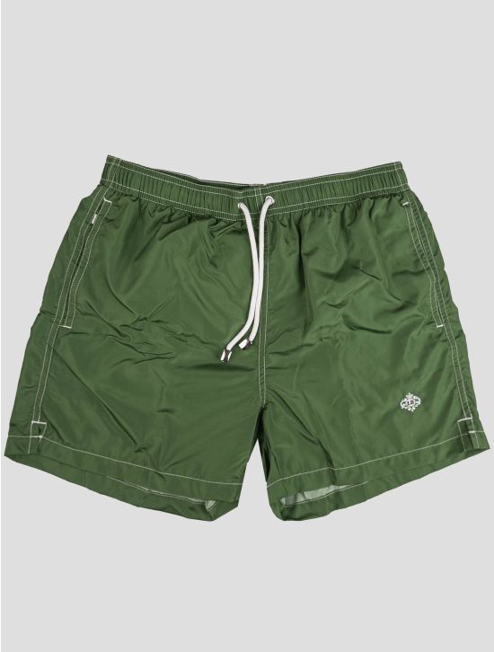 Luigi Borrelli Luigi Borrelli Green Pl Swim Trunks Green 000