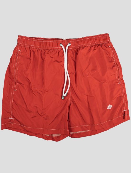 Luigi Borrelli Luigi Borrelli Red Pl Swim Trunks Red 000