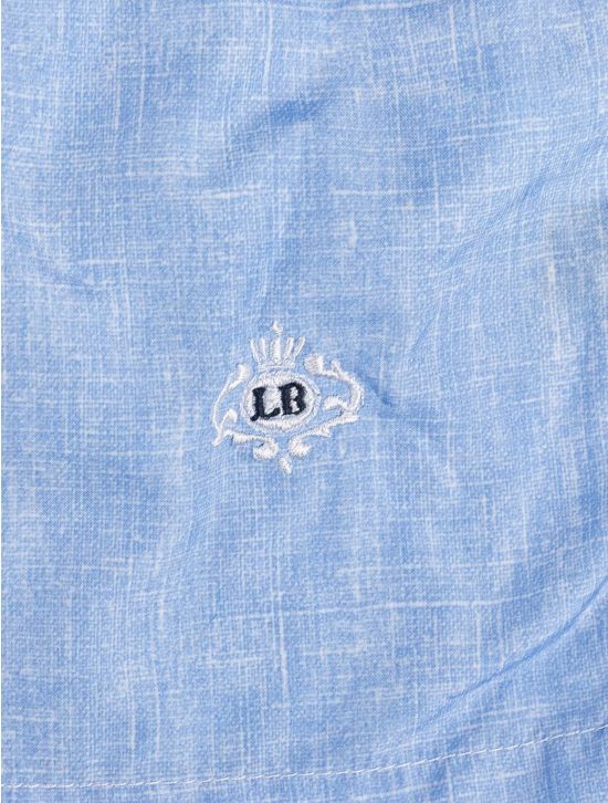 Luigi Borrelli Luigi Borrelli Light Blue Pl Swim Trunks Light Blue 001