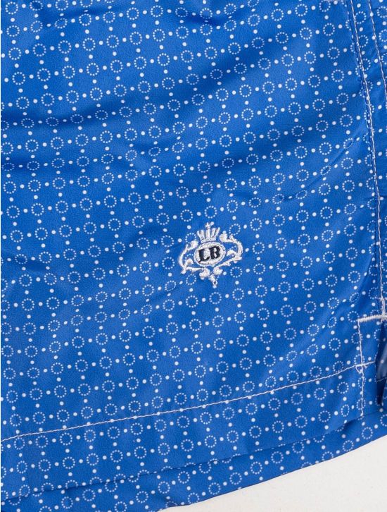 Luigi Borrelli Luigi Borrelli Blue Pl Swim Trunks Blue 001