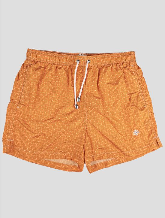 Luigi Borrelli Luigi Borrelli Orange Pl Swim Trunks Orange 000