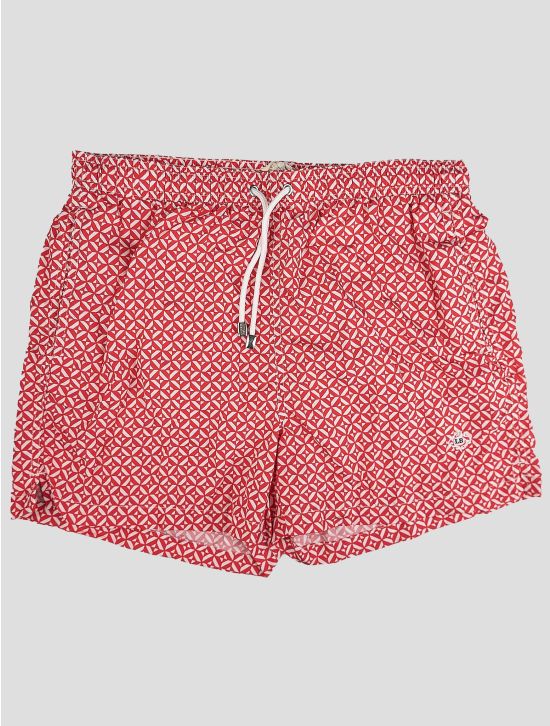 Luigi Borrelli Luigi Borrelli Red White Pl Swim Trunks Red / White 000