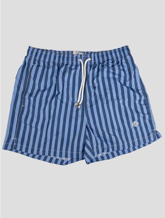 Luigi Borrelli Luigi Borrelli Blue Light Blue Pl Swim Trunks Blue / Light Blue 000