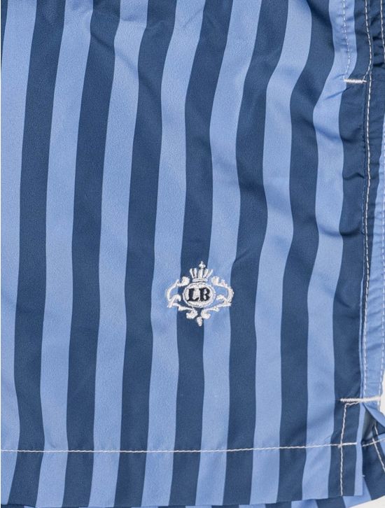 Luigi Borrelli Luigi Borrelli Blue Light Blue Pl Swim Trunks Blue / Light Blue 001