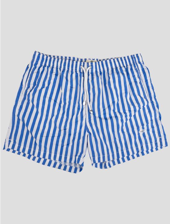 Luigi Borrelli Luigi Borrelli Blue White Pl Swim Trunks Blue / White 000