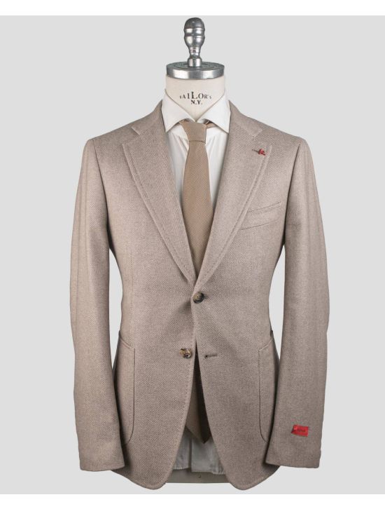 Isaia Isaia Beige Cashmere Blazer Beige 000