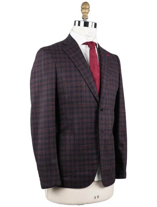 Isaia Isaia Multicolor Wool Cashmere Blazer Multicolor 001