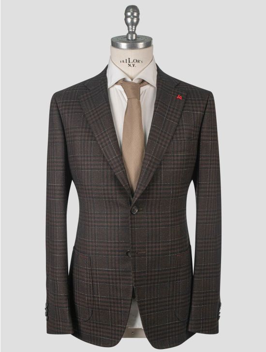 Isaia Isaia Brown Wool Cashmere Blazer Brown 000