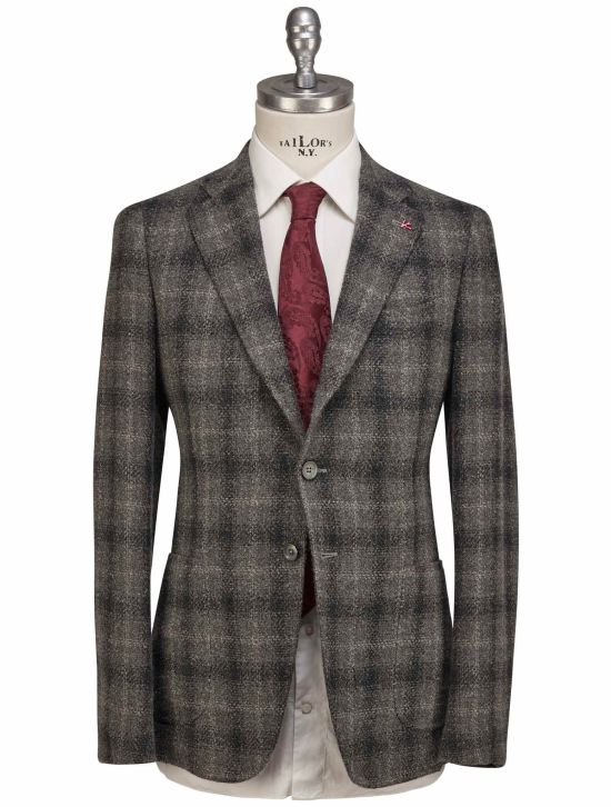 Isaia Isaia Gray Cashmere Blazer Gray 000