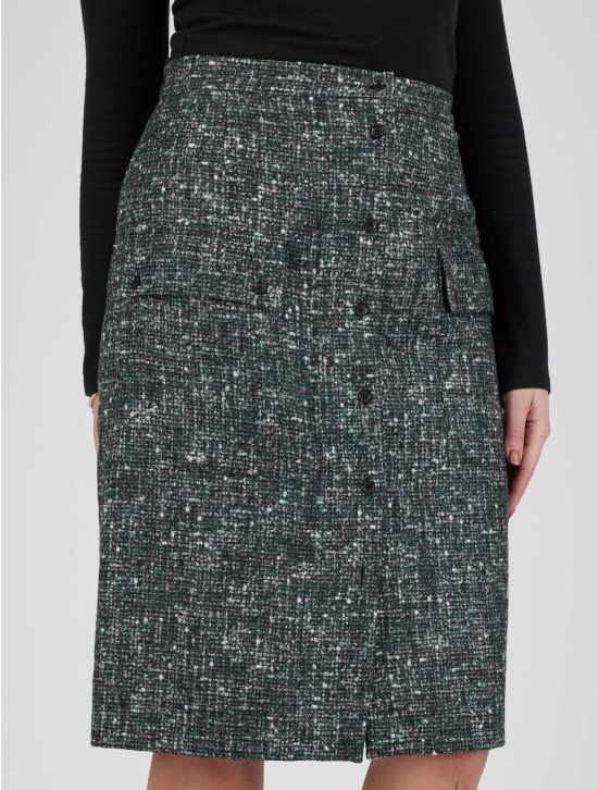 Kiton Kiton Multicolor Wool Alpaca Pa Skirt Multicolor 001