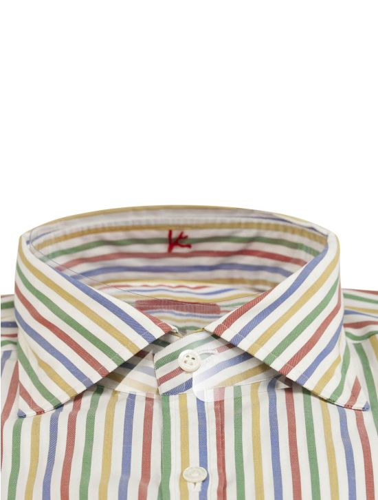 Isaia Isaia Multicolor Cotton Shirt Multicolor 001